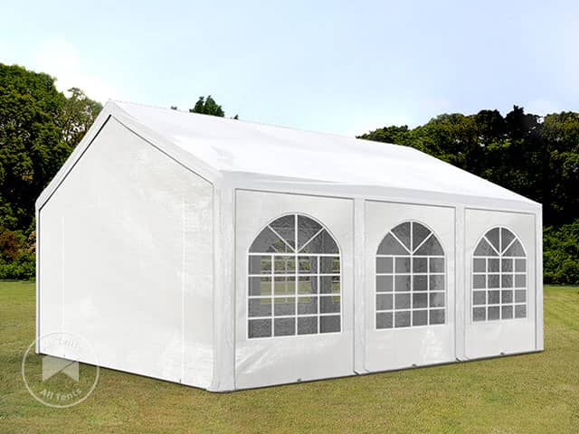 PE Party Tent 10x20 White, waterproof (91104) | All Tents