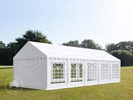 13x33 ft Party Tent, PVC 700, White 13x33 ft Party Tent, PVC 700, White