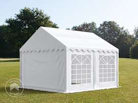10x16 ft Party Tent, PVC 700, White 10x16 ft Party Tent, PVC 700, White