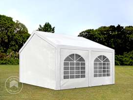 10x16 ft Party Tent, PE 450, White 10x16 ft Party Tent, PE 450, White