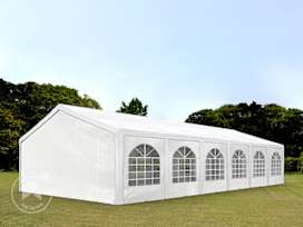 20x39 ft Party Tent, PE 450, White 20x39 ft Party Tent, PE 450, White