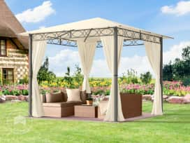 Garden Gazebo Rendezvous Premium, 10x10 ft, Champagne