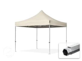 10x10 ft PES 800 Pop-Up Canopy PROFESSIONAL Aluminum 1.6 in., Cream