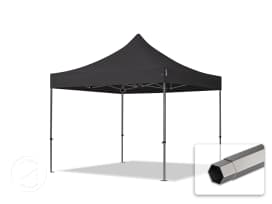 10x10 ft PES 750 Pop-Up Canopy PREMIUM Steel 1.6 in., Black 10x10 ft PES 750 Pop-Up Canopy PREMIUM Steel 1.6 in., Black