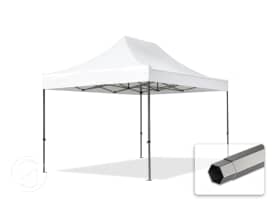10x15 ft PES 750 Pop-Up Canopy PREMIUM Steel 1.6 in., White