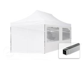 10x20 ft PES 700 Pop-Up Canopy ECONOMY Aluminum 1.3 in., incl. Sidewalls with Panorama Windows, White 10x20 ft PES 700 Pop-Up Canopy ECONOMY Aluminum 1.3 in., incl. Sidewalls with Panorama Windows, White