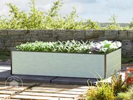 16” Tall Raised Garden Bed (3.2' x 4.9'), Anodized Aluminum 