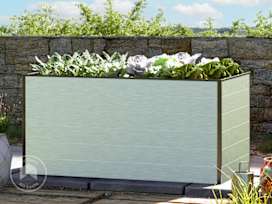 30” Tall Raised Garden Bed (2.5' x 4.9'), Anodized Aluminum 