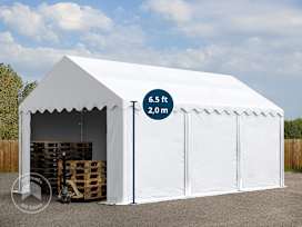 10x20 ft Storage Tent / Shelter, PVC 700, White