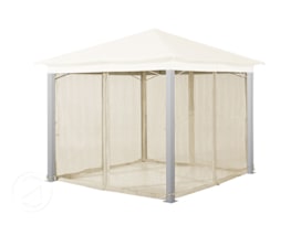 Mosquito Net (4-piece) for Gazebo Sunset Classic 10x10 ft, Champagne
