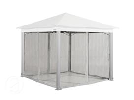 Mosquito Net (4-piece) for Gazebo Sunset Classic, 10x10 ft, Stone