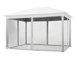 Mosquito Net (4-piece) for Gazebo Sunset Classic, 10x13 ft, Stone