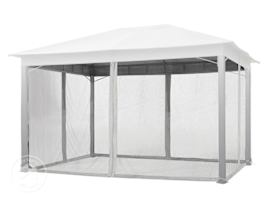 Mosquito Net (4-piece) for Gazebo Sunset Premium, 10x13 ft, Stone