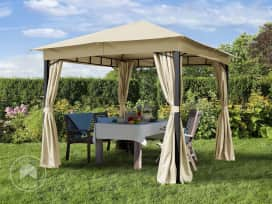 Garden Gazebo Sunset Classic 10x10 ft, Champagne