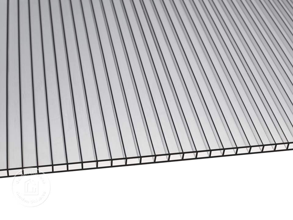 Greenhouse 7.4 x 12.6 ft, 3 skylights, (GFPV00047) | Gardenuniverse