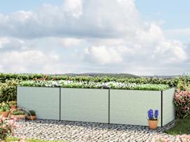 30” Tall Raised Garden Bed (2.5' x 11.5'), Anodized Aluminum 