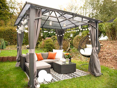 polycarbonate garden gazebo