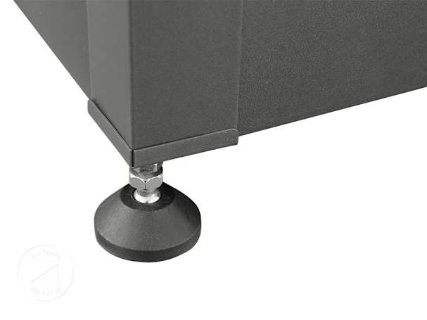 adjustable legs storage box