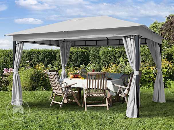 soft top gazebo stone