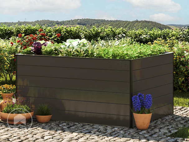 aluminum raised bed design