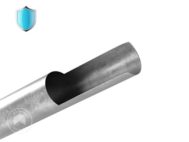 Fully galvanized steel pole used in the 20×20 high peak frame tent for corrosion protection