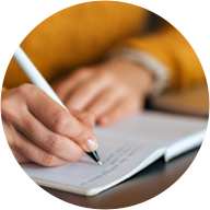 writing down information