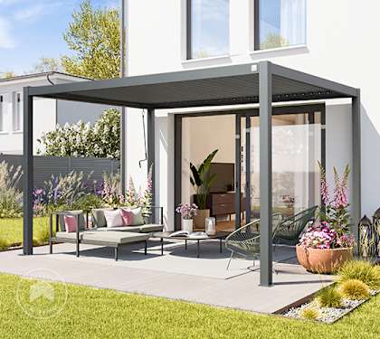 pergola on patio