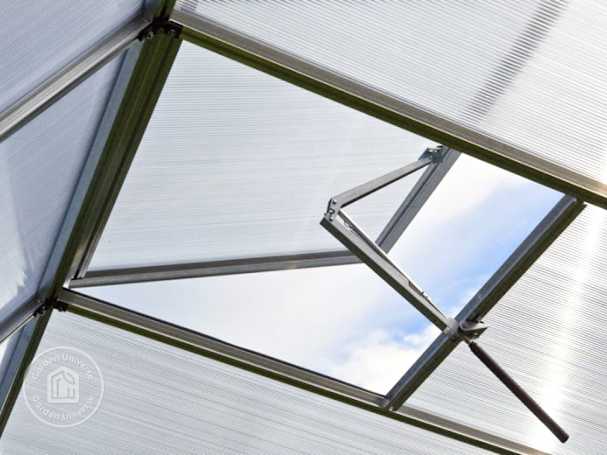 automatic window opener for greenhouse